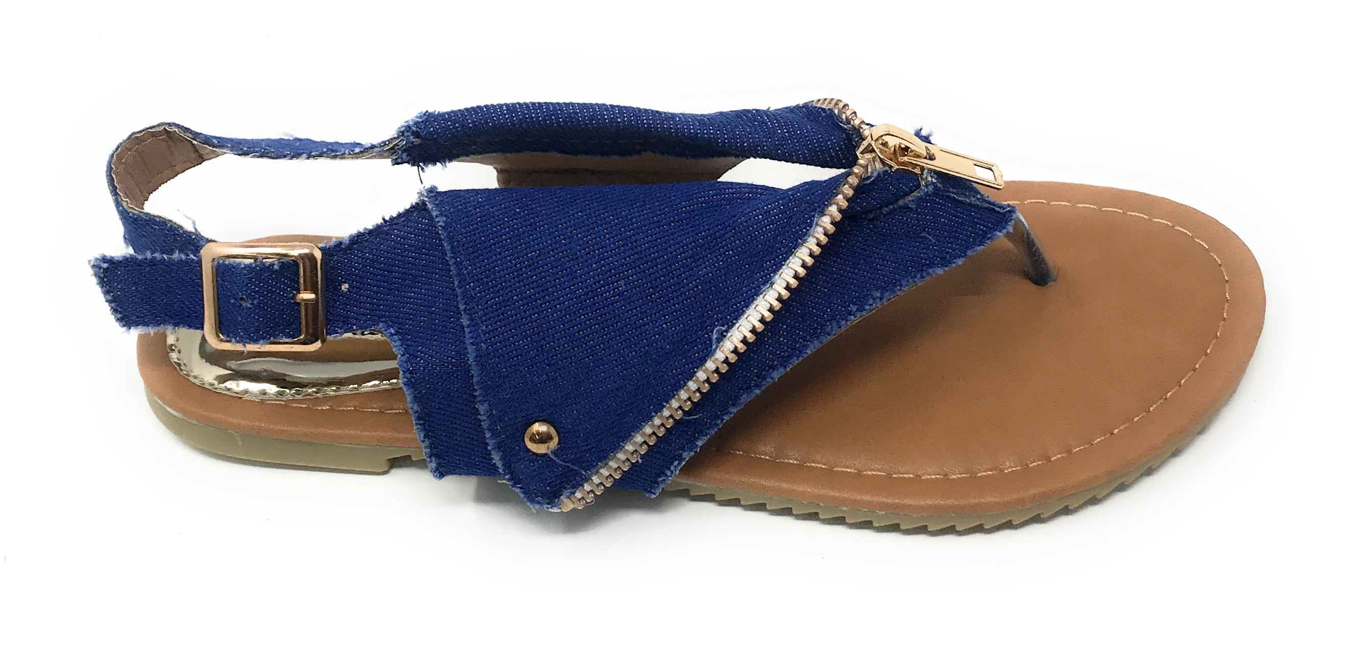 Victoria K. Women's Zipper Thong Sandal