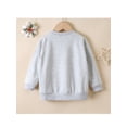 thumbnail image 3 of Seyurigaoka Christmas Unisex Kids Sweatshirt, Santa/Christmas Tree Crewneck Pullover, 3 of 8