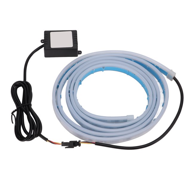 Luz ambiental de la atmósfera del automóvil, 70 pulgadas, capó del automóvil, iluminación ambiental exterior del automóvil, tira de luz diurna, salida de alta intensidad