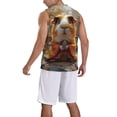 thumbnail image 2 of Sikiie Valley Meditating Guinea Pig Basketball Jersey Reversible Men's Mesh Athletic Sports Shirts Training Practice S-4XL4X-Large, 2 of 6