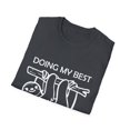 thumbnail image 4 of Doing My Best Sloth | Sloth Gift | Sarcasm | Pun | Motivational | Funny Unisex Softstyle T-Shirt, 4 of 4