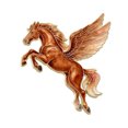 thumbnail image 1 of Broche de caballo esmaltado con diseño de caballo volador, insignia del año del caballo, pin del zodiaco, atuendo, bolso, decoración, insignia, regalo, 1 of 8