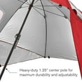 thumbnail image 4 of Sport-Brella Super-Brella SPF 50+ Paraguas de sol y lluvia para camping, playa y eventos deportivos (8 pies, azul), 4 of 5