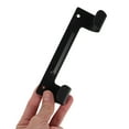 thumbnail image 5 of LULULION Black Ironing Board Wall Mount Rack with Sturdy Iron Rod and Protective Eva Pads for Small Spaces, 5 of 7