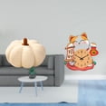 thumbnail image 2 of Cojín De Peluche Con Forma De Gato Y Calabaza, Ideal Para Decorar El Sofá O La Cama De Los Niños En La Habitación. Cojín Silencioso Para Colgar En La Pared, Perfecto Para Halloween., 2 of 8