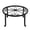 Black, variant on IFRINID Metal Plant Stand, Heavy Duty Indoor Outdoor Flower Pot Riser for Patio Balcony Garden Planters, Black White Bronze