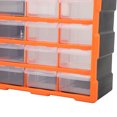 thumbnail image 5 of BIMZUC 18-Drawer Parts Box Wall Mount Storage Organizer for Hardware Screws (15.16 x 18.31 x 6.3 in / 385 x 465 x 160 mm), 5 of 9