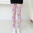 thumbnail image 6 of LYMAYTER Girls for Kids Thin Leggings Toddler Spring Fall Bottoming Pants Baby Printing Stretch Trousers 1-10 Years, 6 of 9
