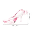 thumbnail image 2 of PTOOTP 62 Pcs Mini Talons Hauts Décor Chaussures de Poupée Mode Rose et Transparent pour Outil DIY et Usage Décoratif, 2 of 5