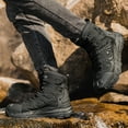 thumbnail image 2 of SKIUHS Men's High-Top Lightweight Tactical Boots – Non-Slip Outdoor Hiking Hunting & Adventure Boots, 2 of 4