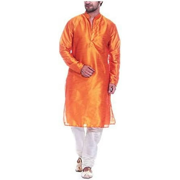 Royal Kurta Men's Silk Blend Kurta Churidar