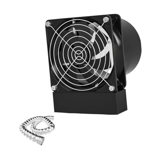 Ventilador de ventilación para soldadura, extractor de humos de soldadura, portátil, ajustable para estaciones de soldadura, trabajos de bricolaje en con manguera de 100cm