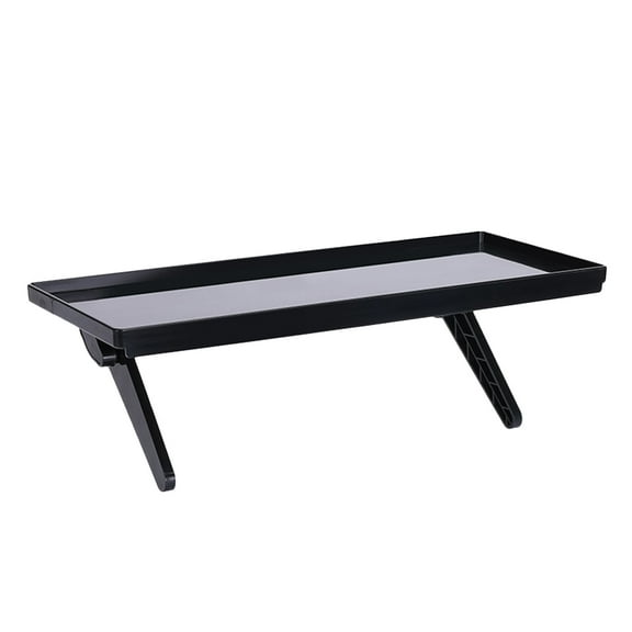 WORGEOUS  Tabletop Shelf Computer Monitor Riser Office Desk Storage Stand for Stands Tvs Black