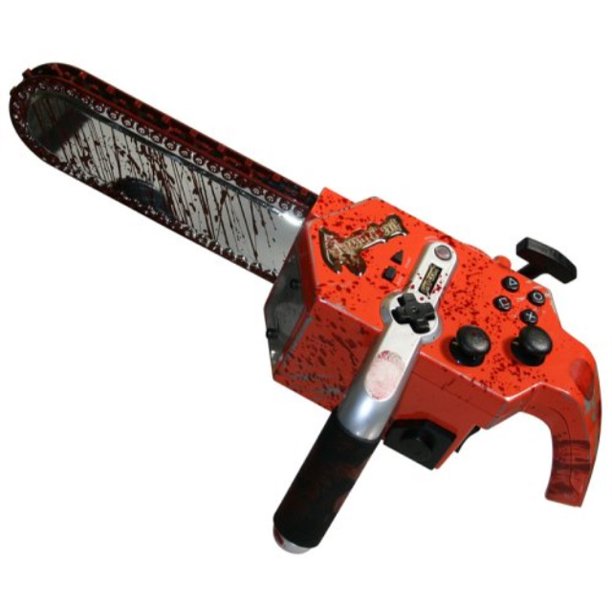 ps2 resident evil 4 chainsaw controller