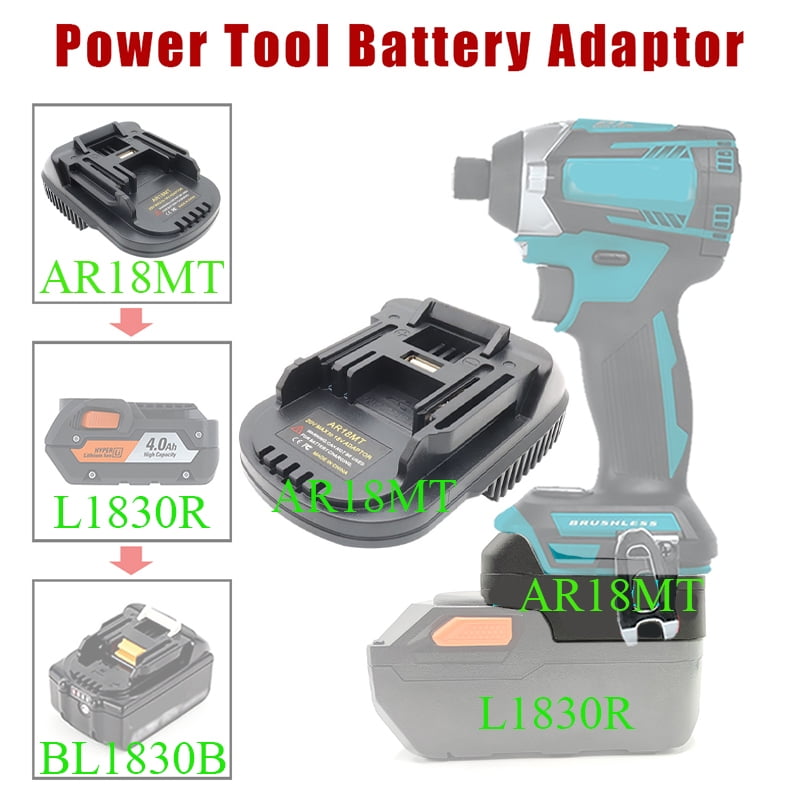 Tool Adapter For Aeg/Rid*Gid Lithium Battery Converter to Ma*kita 18v Power tools