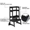 thumbnail image 4 of SDADI LT05G Mother's Helper Adjustable Kids Kitchen Step Stool, Black, 4 of 8