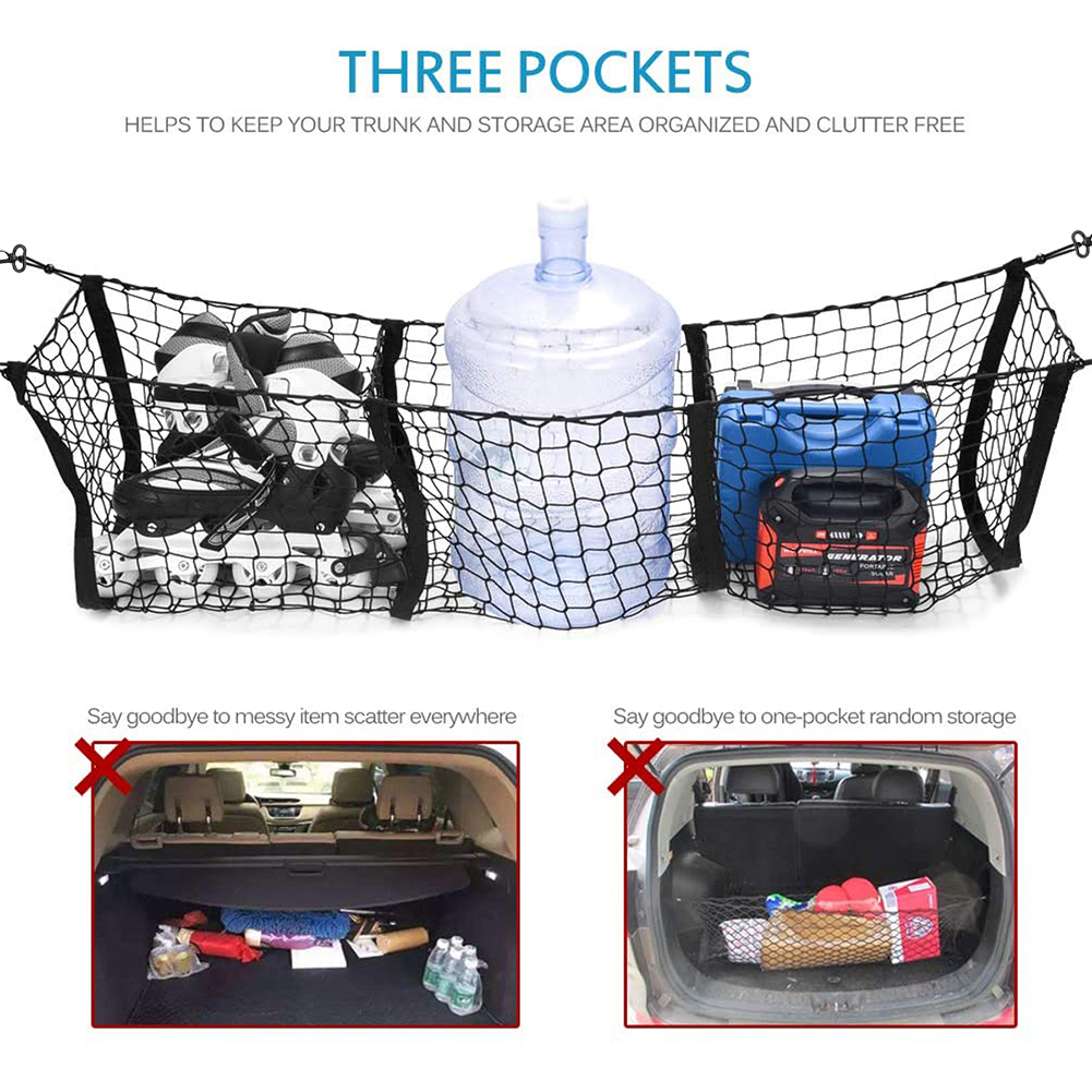 Otter 3 Pocket Cargo Storage Net