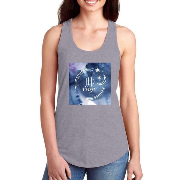Watercolor Astrology Vi Racerback Tank Women -Grace Popp Designs, Female XX-Large