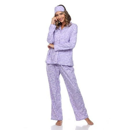 

3610-06-XL Pajama Set White - Extra Large