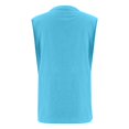 thumbnail image 7 of Summer Tops for Women 2026 Trendy Sleeveless Cotton Linen Tank Top Casual Button V Neck Tunic Blouses Basic Shirt with Pocket, 7 of 7