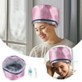 thumbnail image 3 of Hair Thermal Steamer Treatment SPA Cap Nourishing Care Hat with Adjustable Temperature Control,Deep Moisturize and Nourish,Hair Care for Home Use, 3 of 9