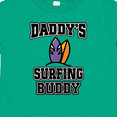 thumbnail image 4 of Inktastic Daddy Surfing Buddy Kids Surfer Boys or Girls Toddler T-Shirt, 4 of 5