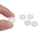 thumbnail image 4 of Uxcell 50Pcs 18L Botones de Coser 15/32" (11.5mm) Redondos Planos de Resina de 4 Agujeros para Manualidades de Costura, Blanco, 4 of 5