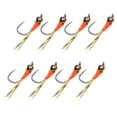 thumbnail image 1 of Señuelos en , cebos artificiales, señuelos , señuelos verticales para Jigging de de invierno, 8 Uds., de aparejos de naranja Sunnimix  Señuelos de pesca en hielo, 1 of 8