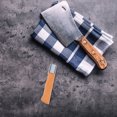 thumbnail image 4 of Knife Handle Replacement: Chef Cutter Comfortable Grip - Wooden Handle Spare Part - Easy To Install Cutter Grip For Kitchen Use, 4 of 7
