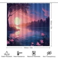 thumbnail image 2 of Butterfly Shower Curtain Sets with Rugs 4 Piece Rustic, 2 of 8