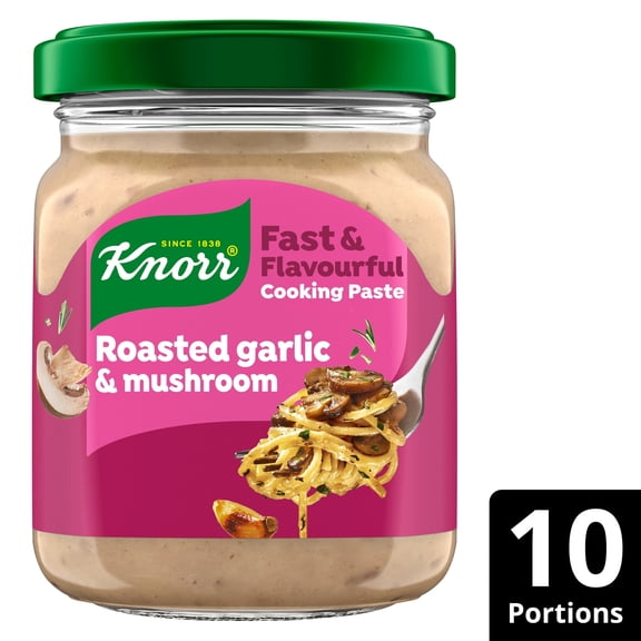 Knorr Roasted Garlic & Mushroom Cooking Paste 165g, Imported from Britain