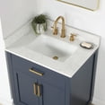 thumbnail image 4 of Altair Gavino 30" Wood Vanity in Royal Blue with Composite Stone Top No Mirror, 4 of 13