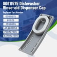 thumbnail image 3 of Fit for MacMaxe 00611575 Dishwasher Rinse-Aid Dispenser Cap – Compatible for Bosch, Thermador, and Gaggenau Dishwashers, 3 of 5