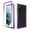 Purple, variant on for Samsung Galaxy S24 Ultra Case, Cover for Galaxy S24 Ultra, Hybrid 2 in 1 Slim Fit Shockproof Heavy Duty Protection Shock Resistant Sturdy Crystal Clear [Not Yellow] Case, Non Front Cover, Black