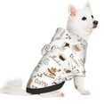 thumbnail image 2 of Balery Design Name Dog Hoodie Pets Wear Hoodies For Small Dogs Pet Clothes Costumes, Pets Wear Hoodie Sweatshirt Outfit For Dogs Cats Cosplay Party-Size Name, 2 of 8