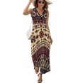 thumbnail image 1 of Bohemian Pattern Vestido Sin Mangas Para Mujer, Traje De, Ropa De Cumpleaños, Verano, 1 of 5