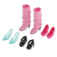 thumbnail image 1 of 4 pares de zapatos de muñeca Yotijar 1/6 accesorios de Ropa, 1 of 6