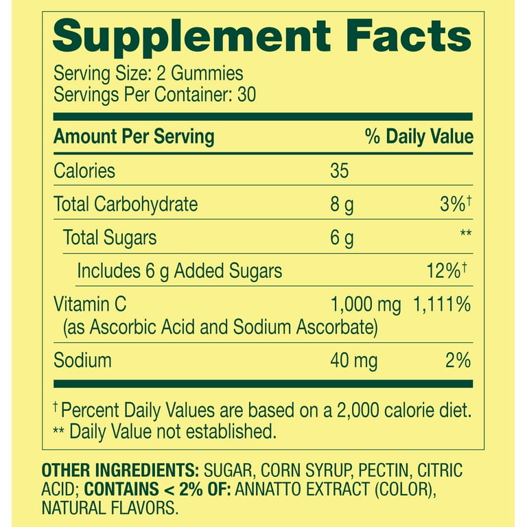 Spring Valley Ultra Strength Vitamin C 1000mg photo 2