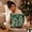 Green, variant on Talqzovs Christmas Decorative Throw Pillows , 18x18 Gingerbread House Embroidered Cushions for Sofa Couch Bed Living Room Indoor Xmas Home Decor