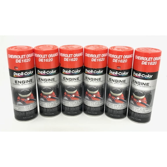 Dupli Color DE1620 Chevrolet Orange Automotive Touch Up Paint, 12 oz