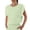 Green, variant on Women's Summer Round Neck Quick Dry T-Shirt, Solid Breathable Lightweight Short Sleeve Athletic Casual Top Black S