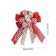 thumbnail image 3 of pstuiky Adorno navideño de lazo para ambiente festivo, material de poliéster, accesorios navideños, 3 of 6