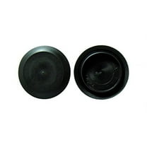 1 5/16" 1.3125 inch Flush Mount Black Plastic Body and Sheet Metal Hole Plug Qty 10