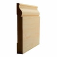 thumbnail image 2 of EWBB12 Colonial Baseboard 5-1/4" Tall x 11/16" Moulding. Unfinished, Maple, 94", 2 of 4