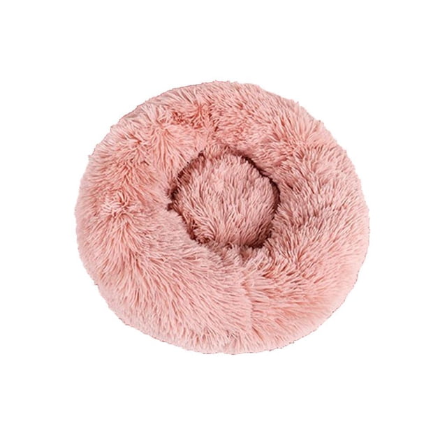 suave caliente mascota cama calentamiento de dormir portátil S rosa Gloria Cama de gatos de donas de felpa