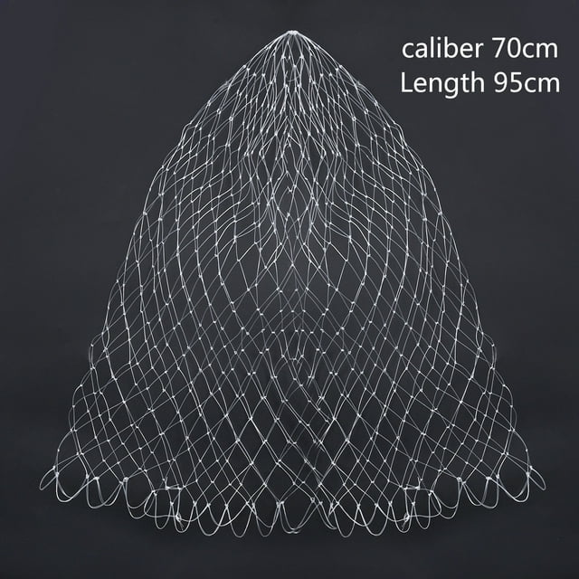 Durable Nylon Fishing Landing Net Mesh Net Caliber 40~70Cm