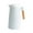 White, variant on 1L Thermal Coffee Carafe Double Walled Coffee Pot Thermal Carafe Pot With Wood Handle Water Kettle Insulated Flask Tea Carafe Keeping Hot Cold