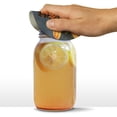 thumbnail image 3 of Pearl Crescent Butterfly on a Yellow Flower Round Rubber Non-Slip Jar Gripper Lid Opener, 3 of 5
