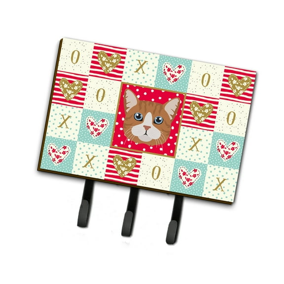 Manx Cat Love Leash or Key Holder