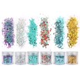 thumbnail image 4 of 18 Boxes Body Glitter,chunky Glitters Sequins,nail Iridescent Flakes, 4 of 5